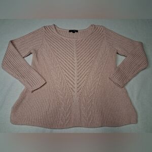 Elegant Blush Knit Sweater